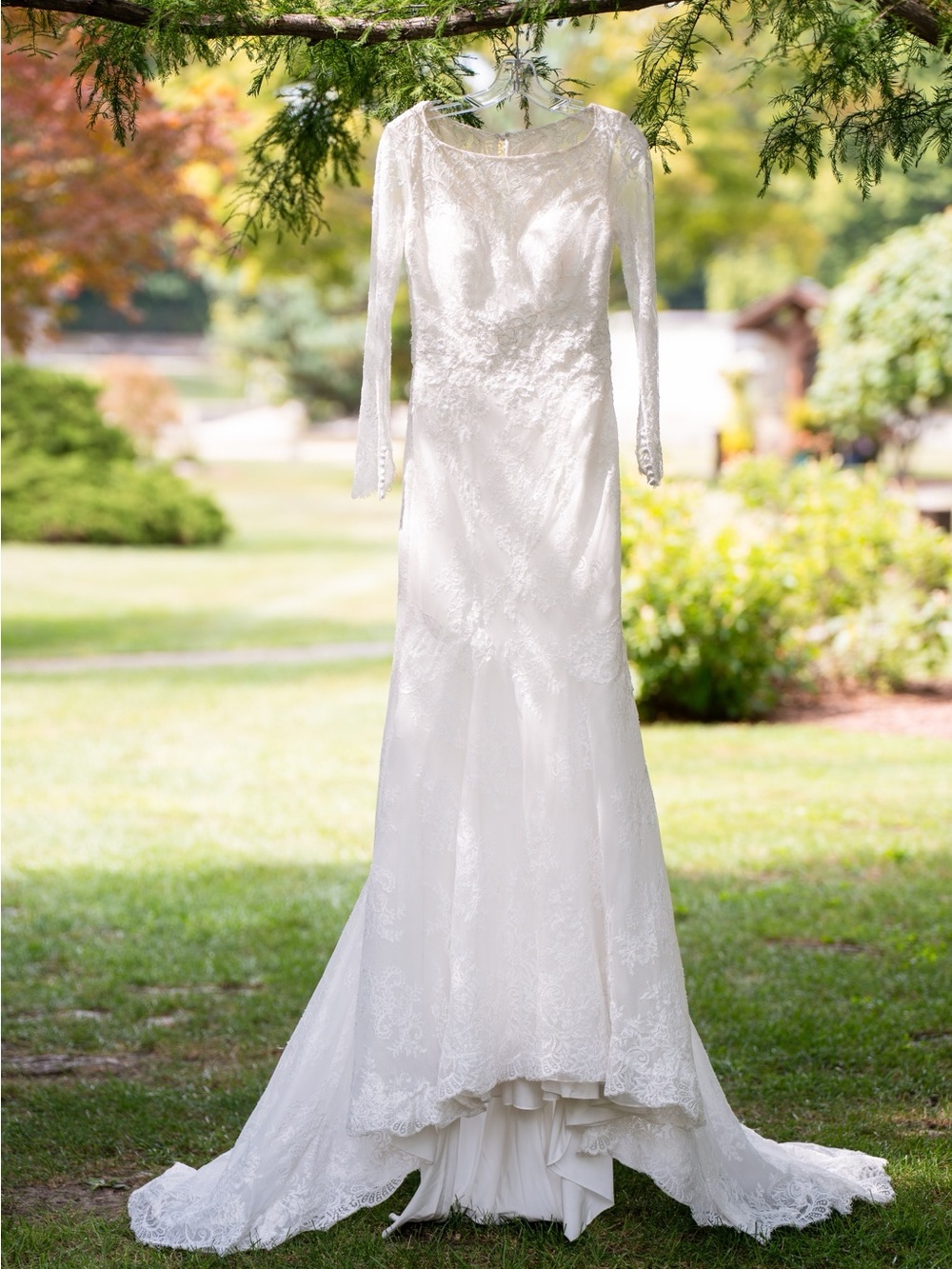 Justin Alexander Lace Wedding dress Style 8918